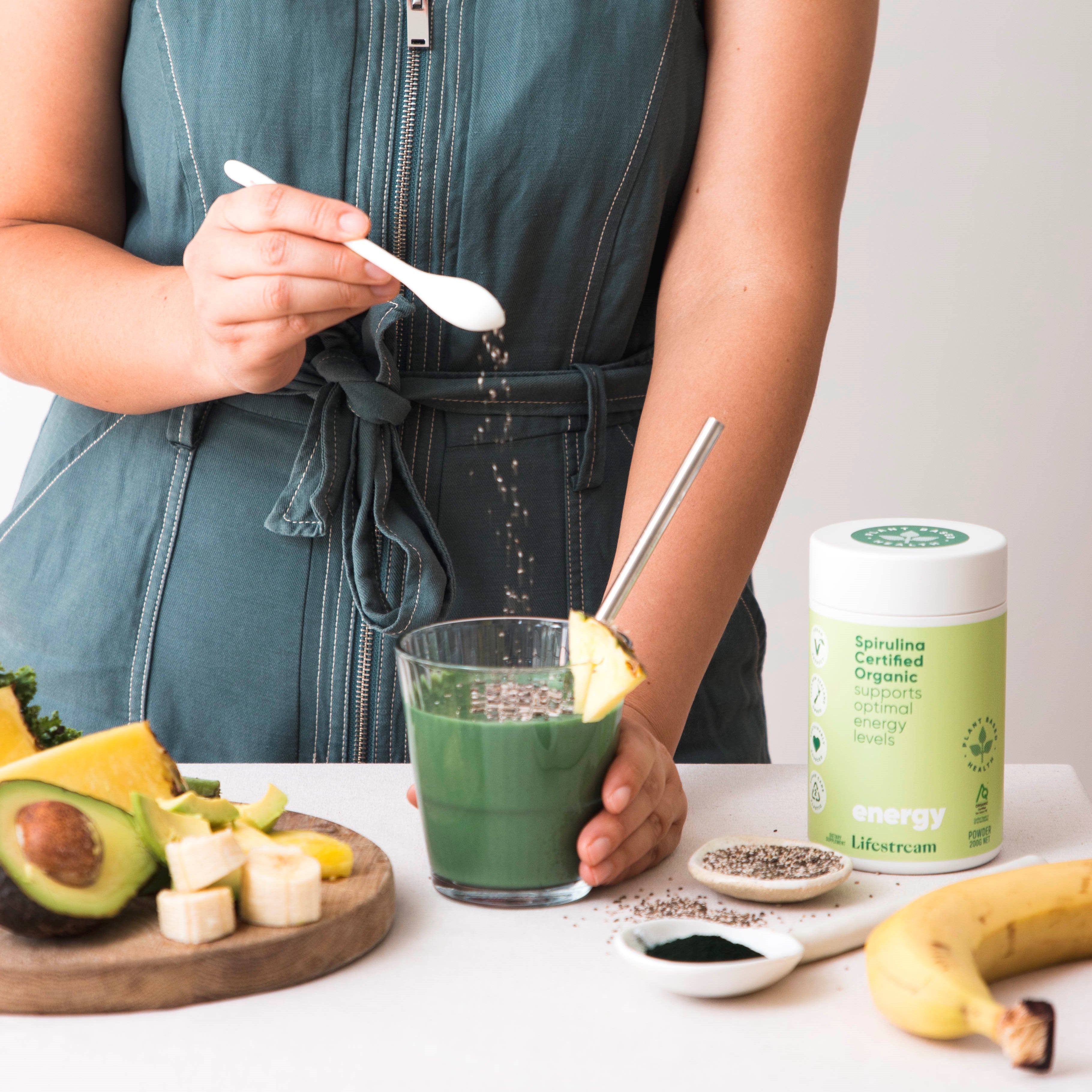 Tropical Energy Booster Smoothie – Lifestream NZ