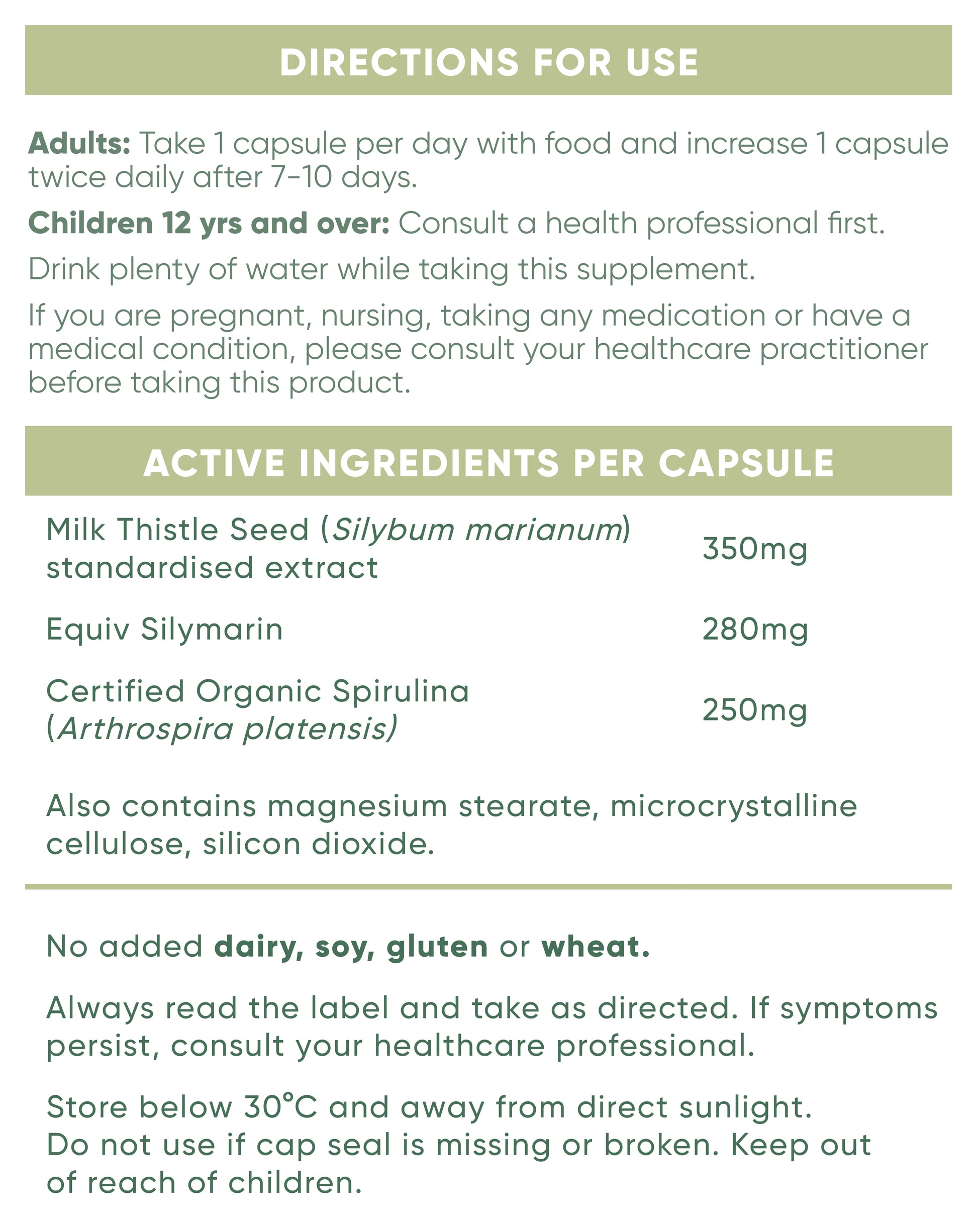 Milk Thistle Detox+