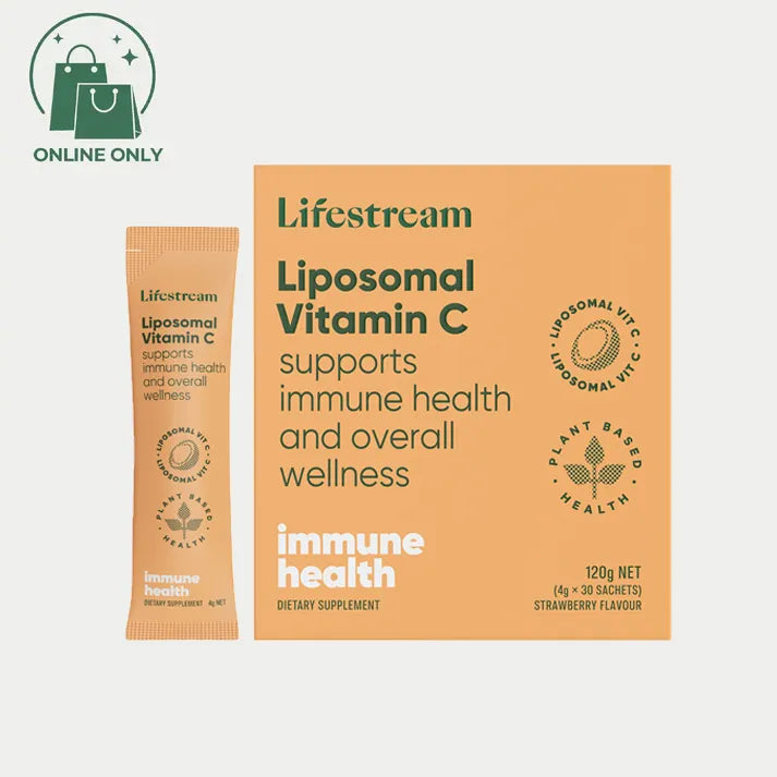 lipo vitamin c nz Lipo-Sachets 30 Sachets Reduce free radicals formed in the body Maintain collagen formation which is essential for the maintenance of the skin Good Health - Viralex Lipo