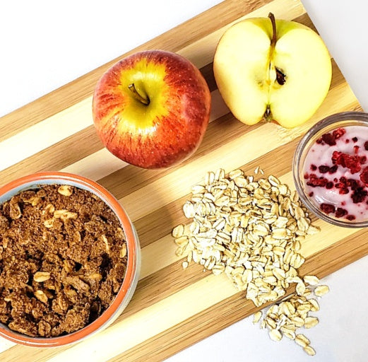 Apple Crumble with Super Berry Antioxidant Blend