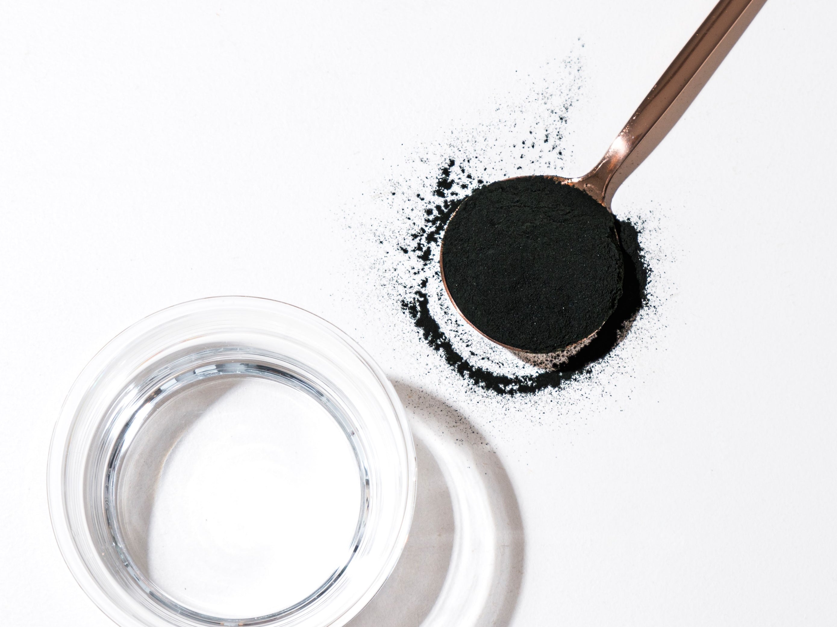 Spoonful of Spirulina, the natural energy supplement powder