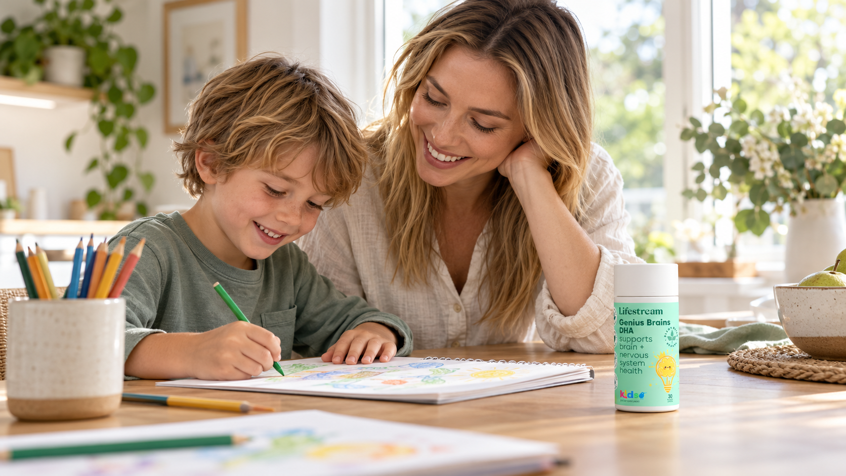 Your Child’s Brain Is Still Growing: What Role Does DHA Play in Development?