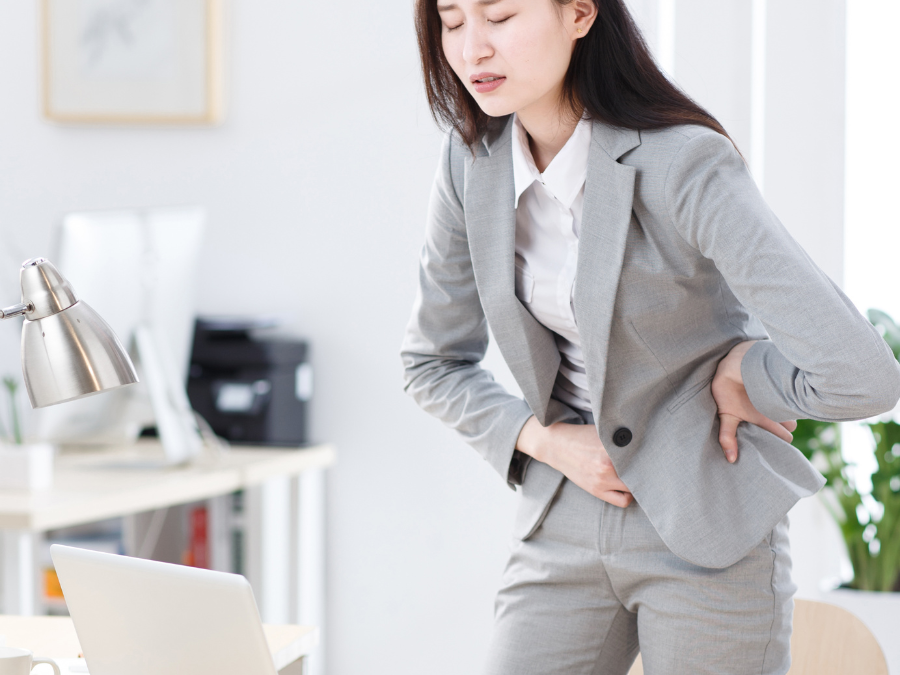 Why does stress cause stomach pain?