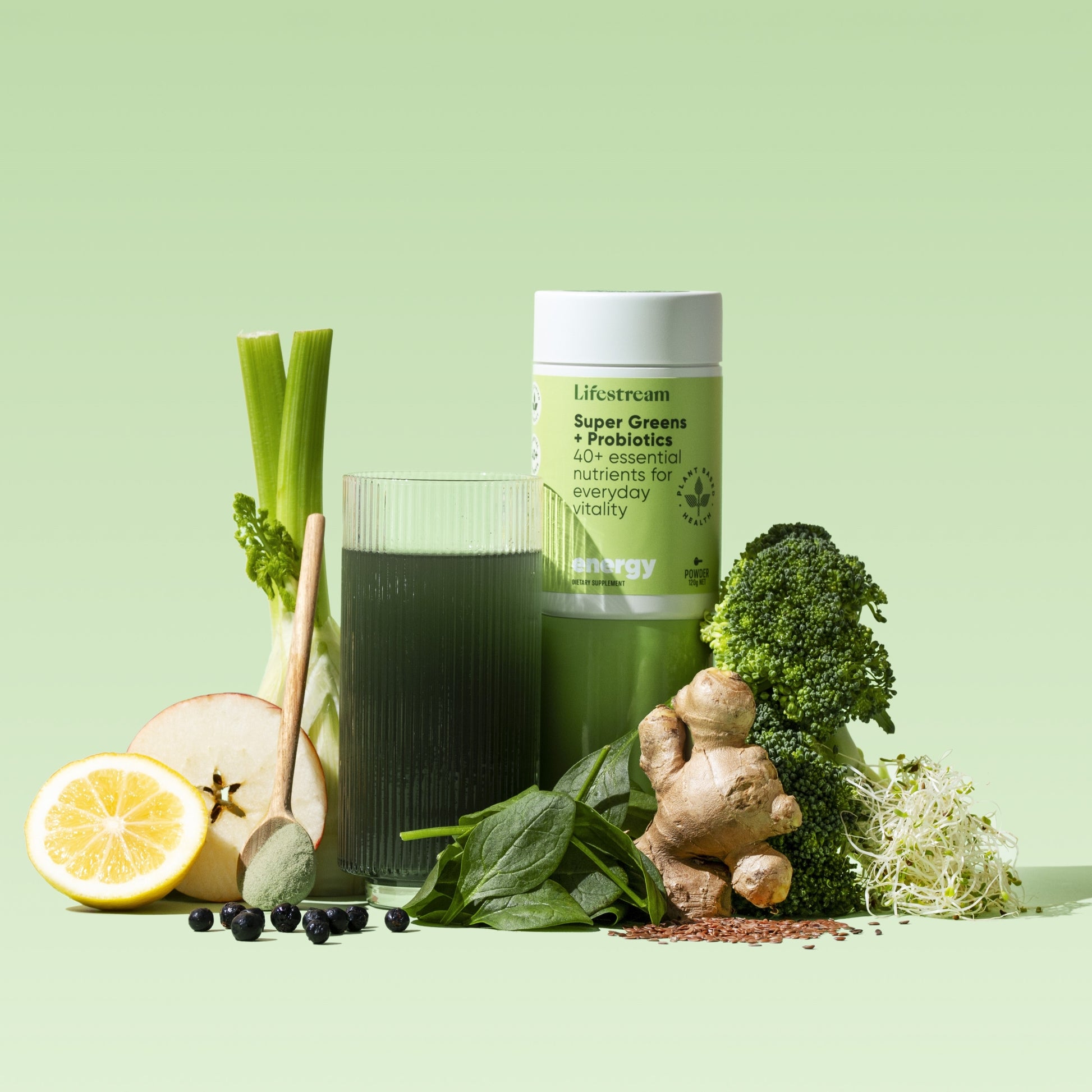 Super Greens + Probiotics