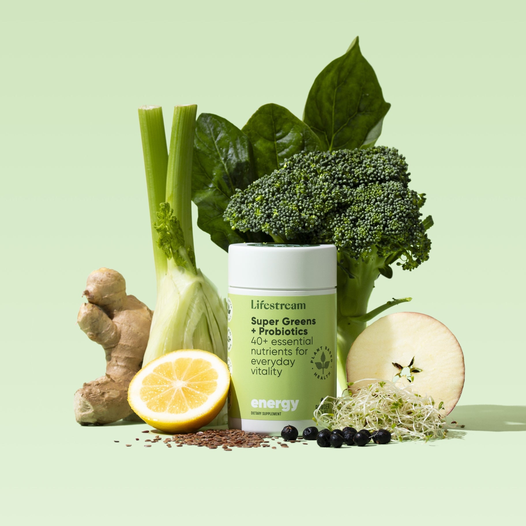 Super Greens + Probiotics