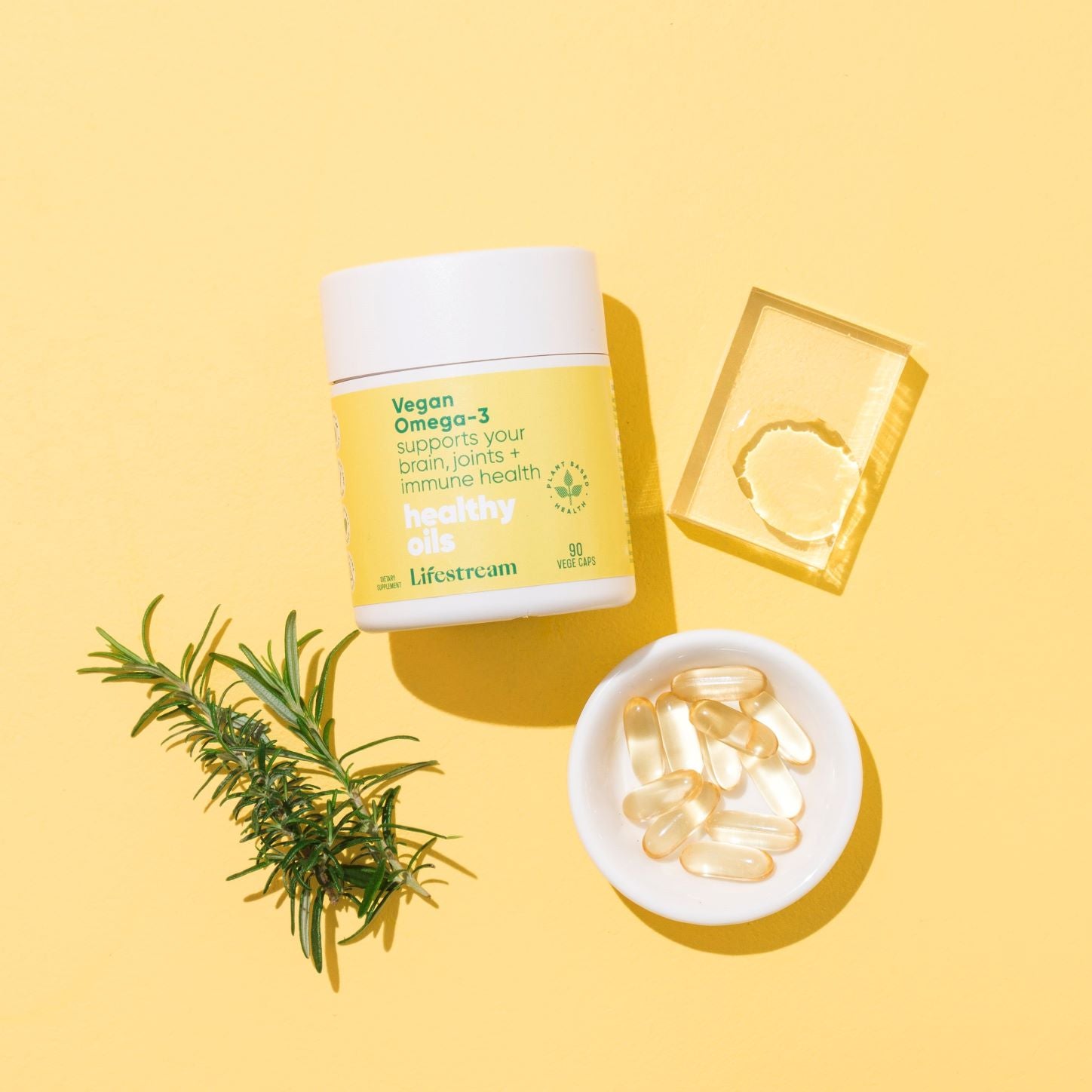Vegan plant based omega-3